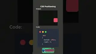 Css positioning 🔥 