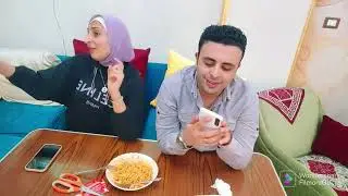 تحدي الاندومي الكوري والاسئله المحرجه (مع احمد ) عصبته🔥💪
