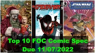 FOC Comics Top 10 Spec Picks Due 11/7/2022 | Comic Speculation | 1st Appearance | Key Comics