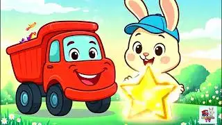 The Garden Treasure Hunt | MiniMatesTV Baby Bunny & Dump Truck Adventure