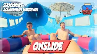 Shockwave Tube Water Coaster - Aquaventure Waterpark Atlantis the Palm | POV