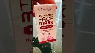 Clay Stick Face Mask , Easy to apply #actionstore #rosewater #facemask #yt #hydratingmask ##radiant