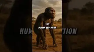 From ape to human &mdash; the journey of Human evolution begins 🧬🔥#shorts #evolution #humanevolution