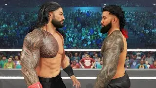 Roman Reigns vs Jey Uso - Universal Championship Full Match