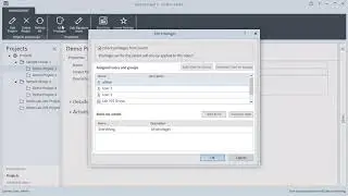 How to set privileges for a project in OpenLab CDS