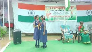 Independence day celebrations at IMMANUEL SCHOOL on 15/08/2025, Choutpally.