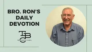 Bro  Ron's Devotion The Debt of Love Wednesday November 19, 2025
