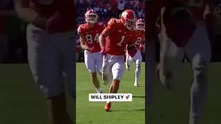 How Did Shipley get through that! Video Source: ACC Network #collegefootball