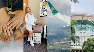 Durban Vlog: Preparations| Flying for the first time|seeing the beach for the first time| and more