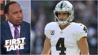 Stephen A. fires back at Derek Carr: ‘Max did not call him a quitter’ | First Take