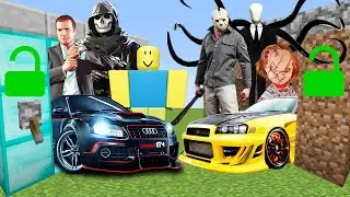 KORKUNÇ EFSANELER GARAJ VS OYUN GARAJ 😱 - Minecraft