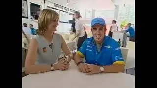 Fernando Alonso's Magic Trick - 2003 French GP ITV Pre-race