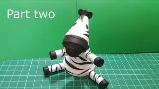 Part Two: Very Easy Paper Quilled Zebra / wild animal / horse / zebra