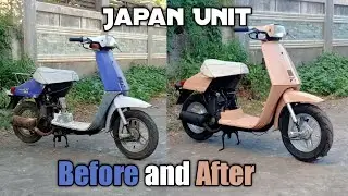 Honda Tact Scooter 50cc 1980 model (Restoration)