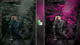Snapseed Dark Black And Pink Tone Photo Editing | Snapseed Photo Editing Tutorial 2025