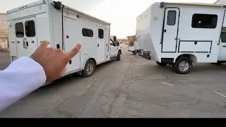 تحويل سيارة اسعاف دورة مياه ملكيه وجلسه ارضية