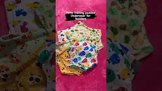 Toddlers essentials..Padded Underwear for potty training from Superbottoms🛍 #viral #youtubeshorts
