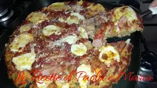 PIZZA DI PANE RAFFERMO🍕