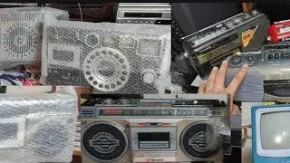 পুরনো দিনের রেডিও ক্যাসেট প্লেয়ার বিক্রি  radio casset  player ক্যাসেট ভিডিও সিডি প্লেয়ার বিক্রি