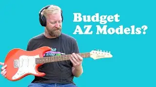 NEW IBANEZ BUDGET AZ GUITARS! - AZES31 & AZES401P-1 - AZ shapes and neck for $300 - #42GSThree