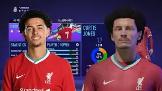 Curtis Jones Player Build Fifa 21 Pro Clubs