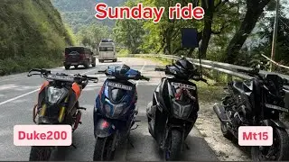Chamoli group ride !! Hyper lean 😍 Sunday vlog 