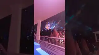 Fireworks from the PeopleMover #disneyworld #disney #florida #magickingdom #fireworks #show #castle
