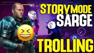 Haha 🤣😂! Trolling Sarge in Shadow Fight Arena - Story Mode Funny Moments