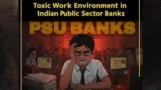 Toxic work culture in PSU BANKS. #BankersLivesMatter #EndToxicBanking &ndash;#IndiaThrivesWithPSU