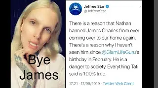 Jeffree Star ENDS James Charles With ONE Tweet + Congratulates Tati!!