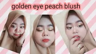 KEKEYI MAKEUP TOTURIAL GOLDEN EYE PEACH BLUSH