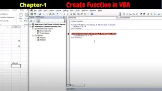 Excel VBA - Create Functions