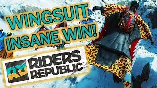 INSANE ONGOING WINGSUIT RASE AND LUCKY WIN &ndash; Riders Republic Gameplay