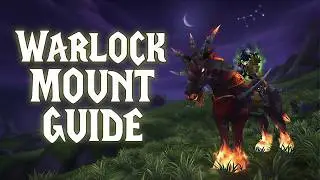 WoW Classic Warlock Dreadsteed Mount Guide I TBC Blood Elf Included