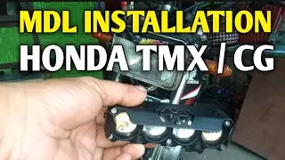 how to install mini driving light on HONDA TMX / HONDA CG ?