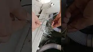 Toyo Washing machine wiring operation successful at home..