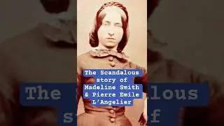 The Scandalous tale of Madeline Smith & Pierre Emile L&rsquo;Angelier #glasgow #history #truecrimestories