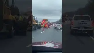 Serious accident at the highway 70 westbound MD