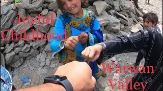 Joyful Childhood in Remote Village of warwan Valley Kashmir !