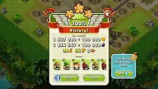 Jungle Heat 3100000 loot Raid (1527080 Golds and 1654547 Oils)