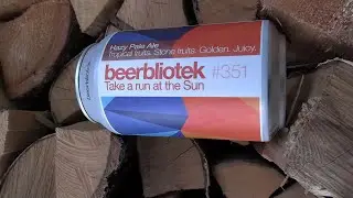 Oluttesti: Beerbliotek Take a run at the Sun Hazy Pale Ale