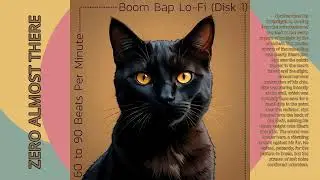 Zero Almost There (Boom Bap Lo-Fi) 🎧 Gritty Chill Beats for Introspective Focus | Downtempo Cat