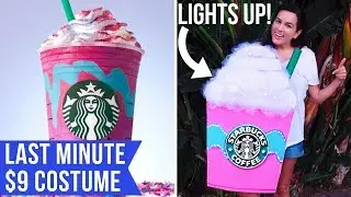 DIY LED Starbucks Unicorn Frappuccino Costume | KATHERINE LAUREN