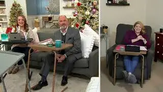 TableMate Elite Multipurpose Adjustable Folding Table on QVC