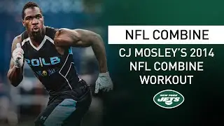 CJ Mosley's 2014 NFL Combine Workout | New York Jets | NFL