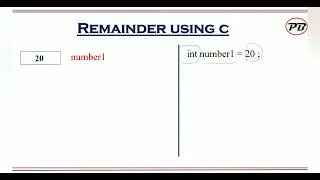 7. Remainder in C