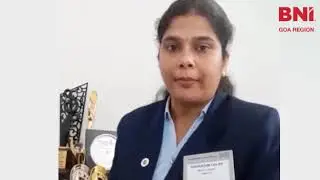BNI Goa Success Story - Ms. Anjali Madkaikar