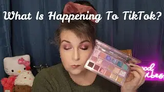 Are We Really Losing TikTok? - Unedited GRWM Using Huda Beauty Mercury Retrograde Palette