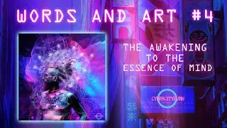 Cyborg mind - words and art game #4 with cybercitypunk - with Affinity Photo speed art