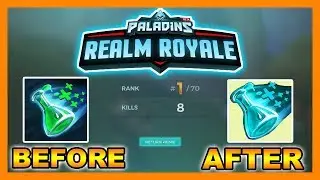 Realm Royale Patch Notes 0.1.117.0 | RIP Healing Potions Abilities
